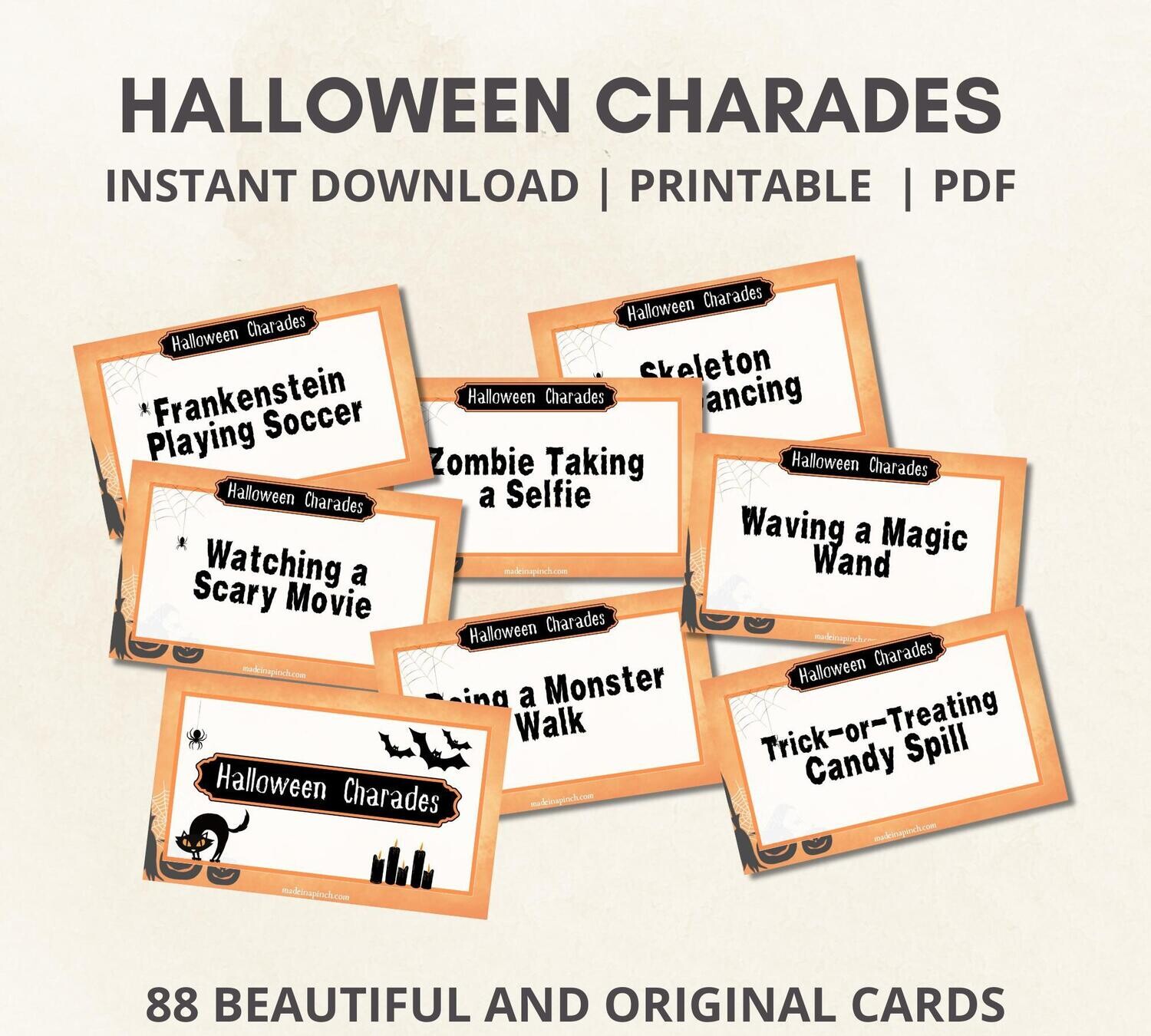 Halloween Charades