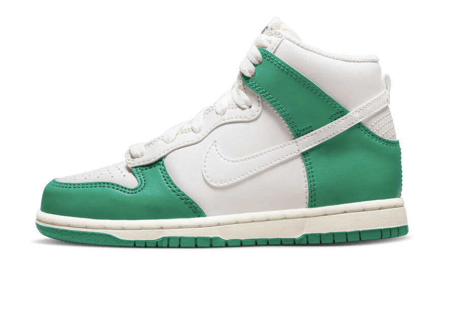 Nike Dunk High Phantom Stadium Green Preschool