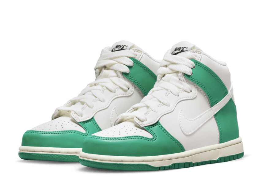 Nike Dunk High Phantom Stadium Green Preschool