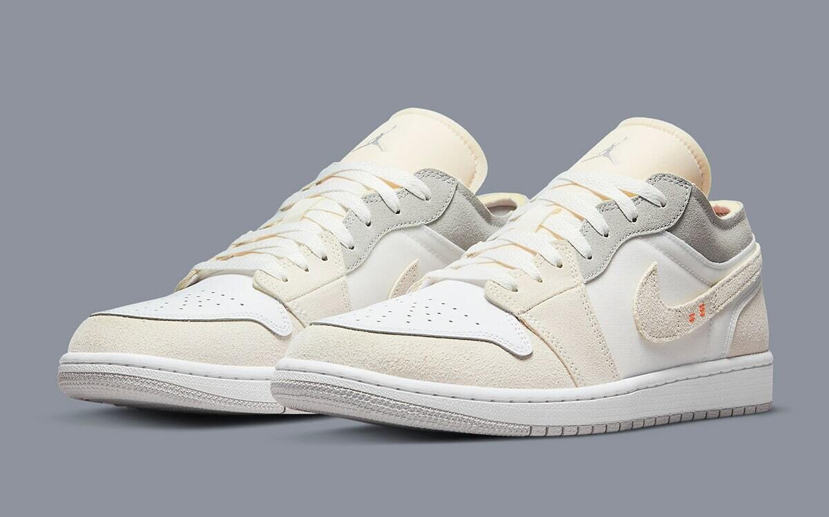 Jordan 1 Low Inside Out White Phantom