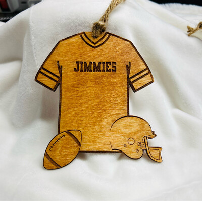Jimtown Football Ornament