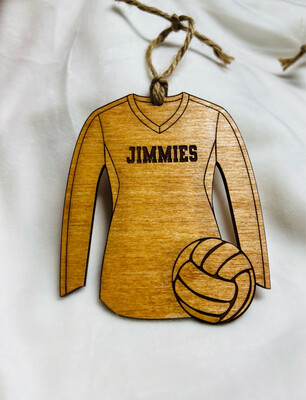 Jimtown Volleyball Ornament