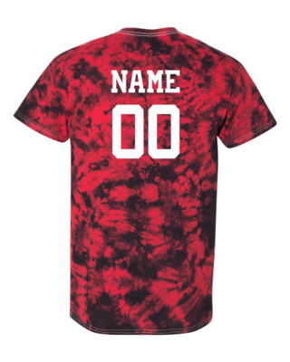 Aces Softball Tie Dye T-Shirt