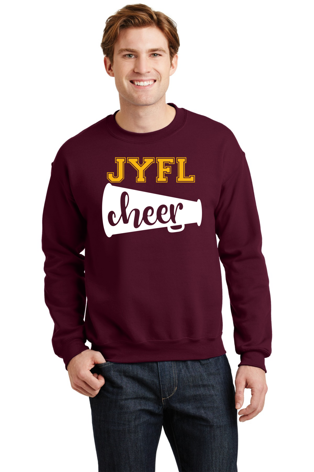 JYFL Cheer Crewneck Sweatshirt