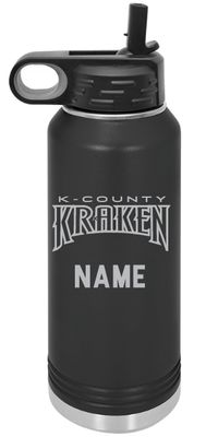 Kraken 32oz Water Bottle