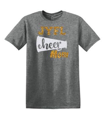 Glitter JYFL Cheer Family Tshirt