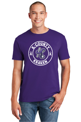Kraken Tshirt circle logo