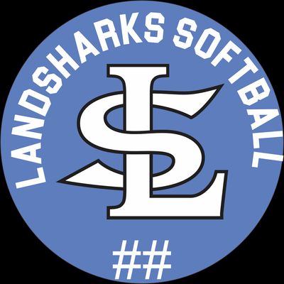 Landsharks Softball Decal