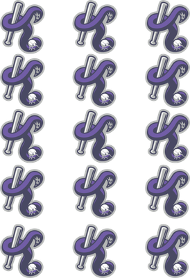 Kraken Temporary Tattoos