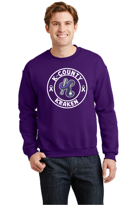 Kraken Crewneck Sweatshirt Circle Logo