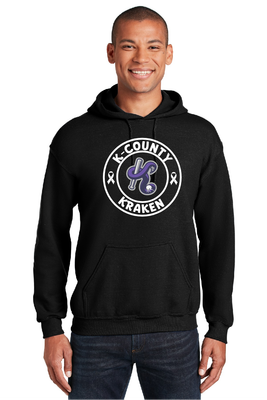 Kraken Hoodie Circle logo