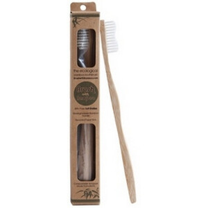 Brush with Bamboo Toothbrush (6 Pack)