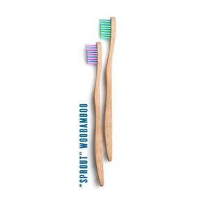 WooBamboo Sprout Toothbrush 2-pack (6 Pack)
