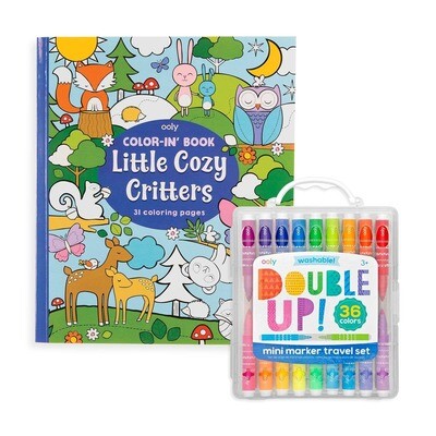 Double Up & Cozy Critters Coloring Pack
