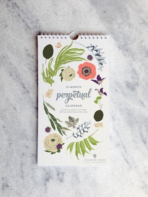 Wildflower Celebration Calendar | Perpetual Calendar