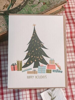 Gifts Under the Tree Card