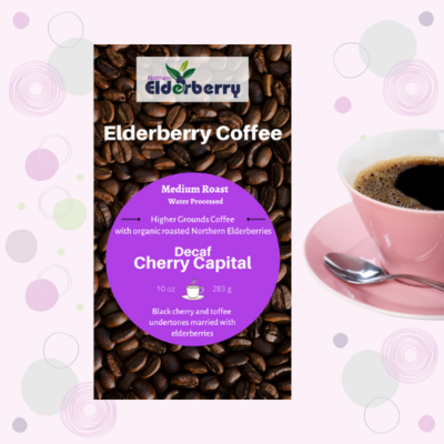 Elderberry Coffee, Cherry Capital, Decaf