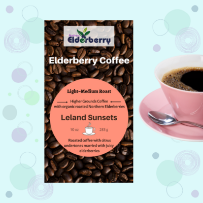 Elderberry Coffee, Leland Sunsets, Light