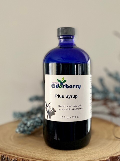 Elderberry Syrup, PLUS, 16 oz