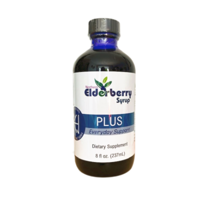 Elderberry Syrup, PLUS, 8oz