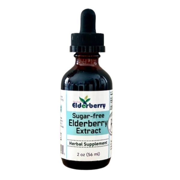 Sugar-Free Elderberry Elixir, 2 oz