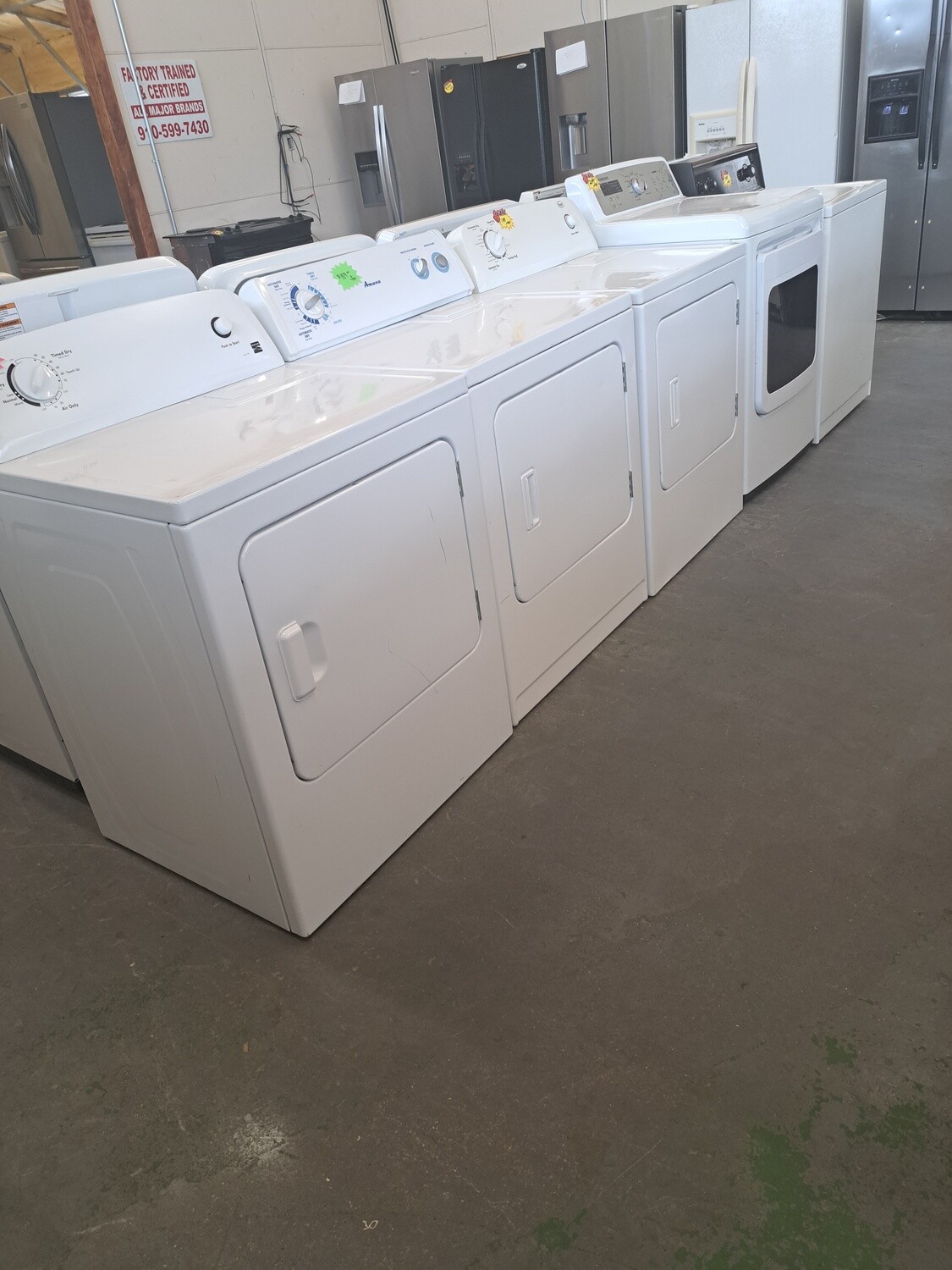 Washing Machines &amp; Dryers starting at $159 an up