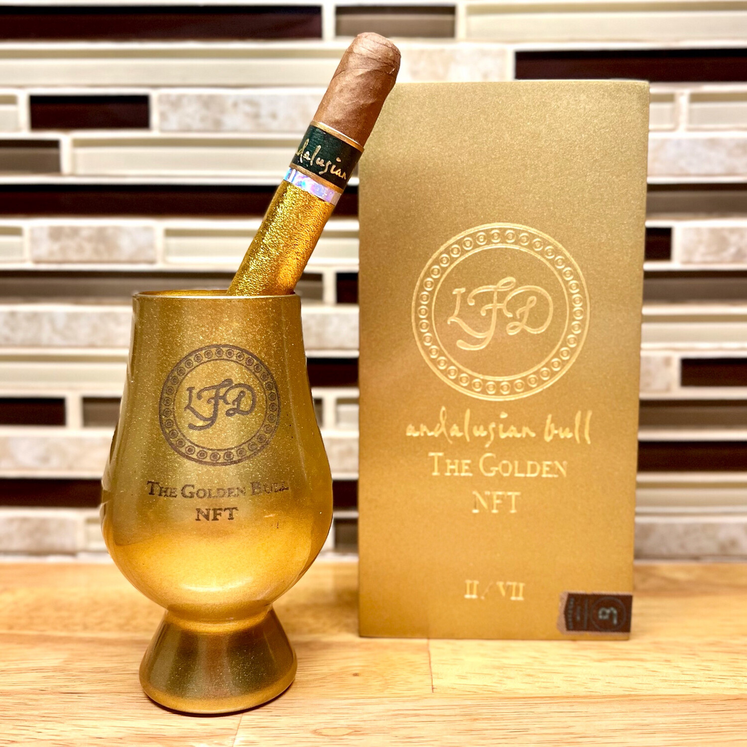 Golden Glencairn Glass Golden Glencairn Glass
