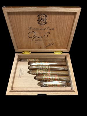 A. Fuente Opus 6 Heaven & Earth Humidor Sampler Madagascar 2019 Release