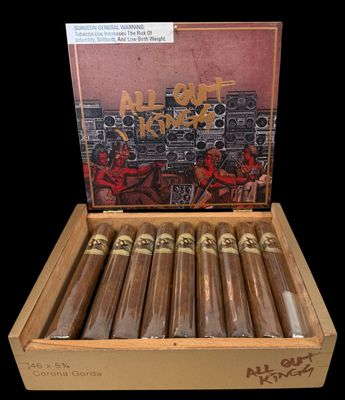 Caldwell & Drew Estate All Out Kings Give Me Lunch Money Corona Gordo