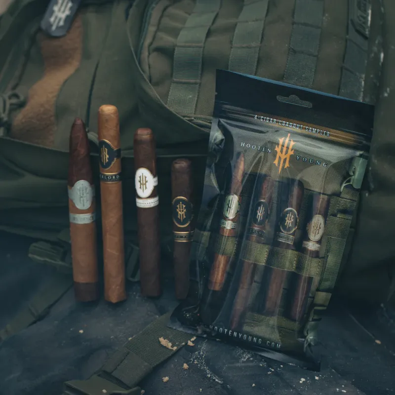 Hooten Young Cigar Loadout Sampler 4 Pack