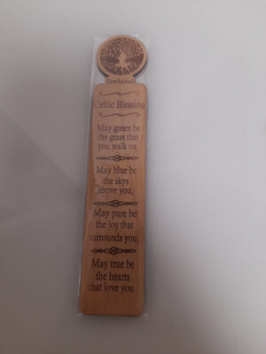 Caulfield Country Boards.                            Wooden Bookmark Tree of Life with celtic blessing