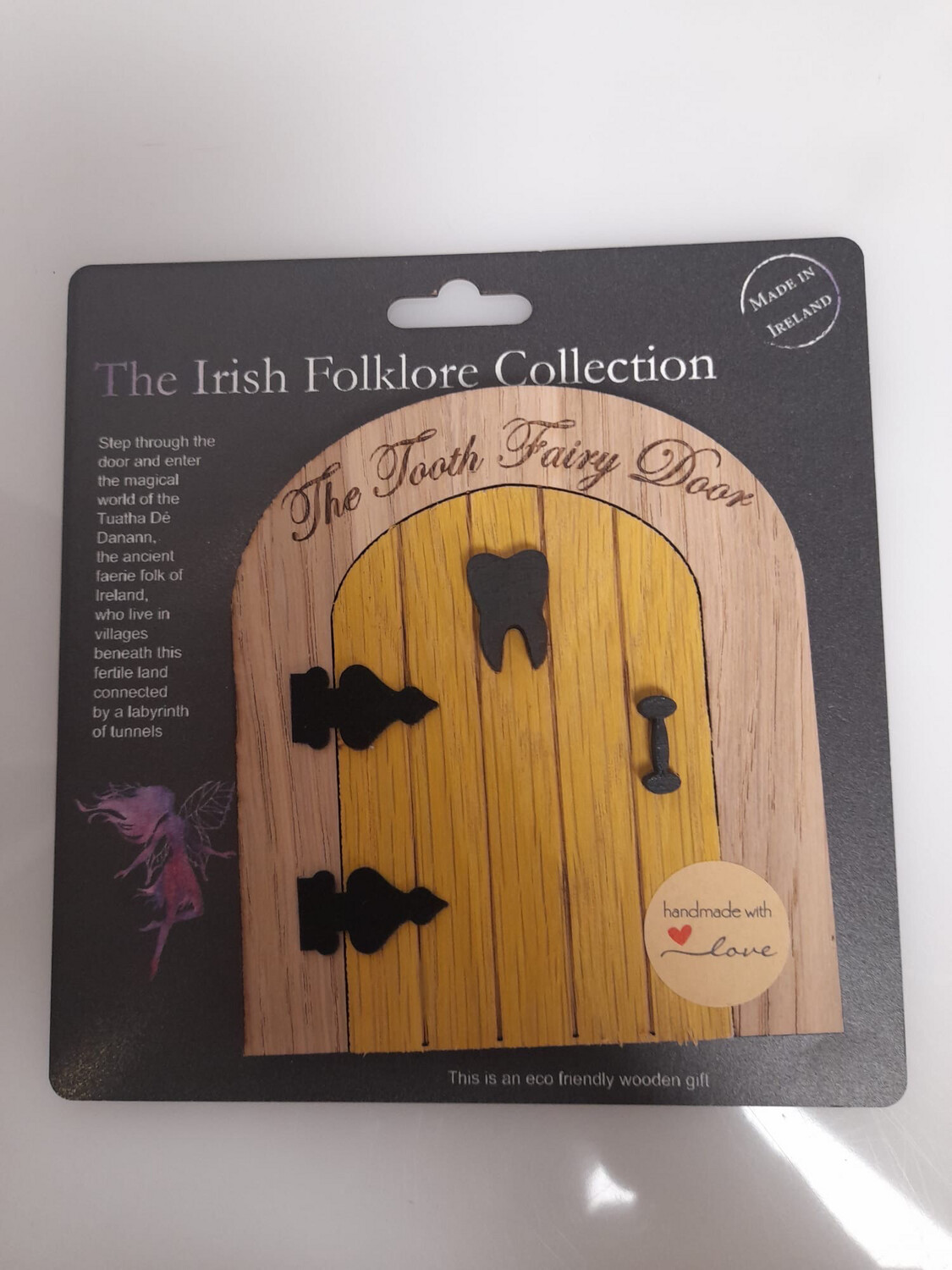 Caulfield Country Boards Fairy door - Tooth Fairy (yellow)