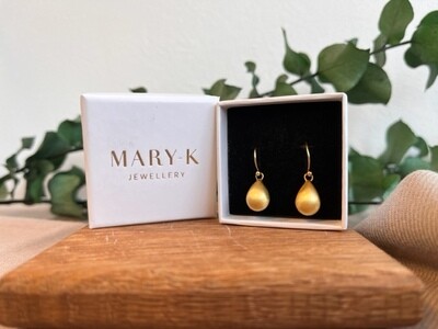 Mary K Gold Pear Drop Earring