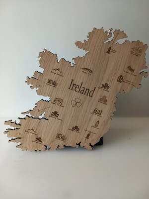 CAULFIELD COUNTRY BOARDS IRELAND MAP