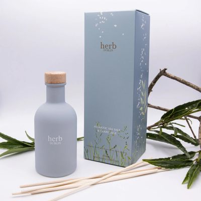 HERB DUBLIN ATLANTIC SEASALT AND CLARY SAGE DIFFUSER