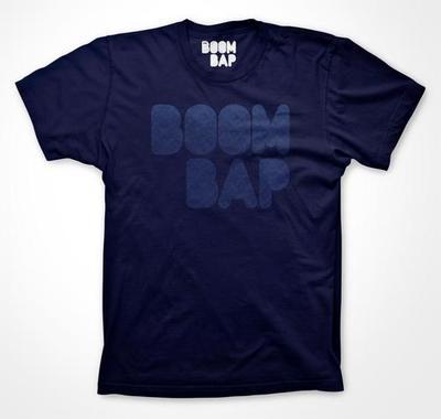 The Boom Bap Classic Logo Tile Texture Shirt (Blue)