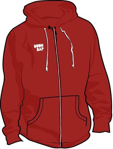 The Boom Bap Hoodie (Phillies Jawn / Red)