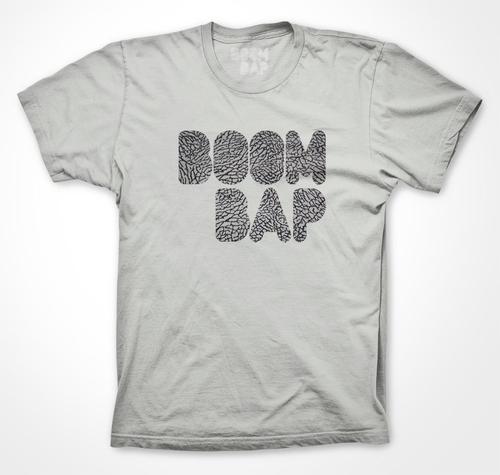 The Boom Bap Classic Logo Cement Print Shirt