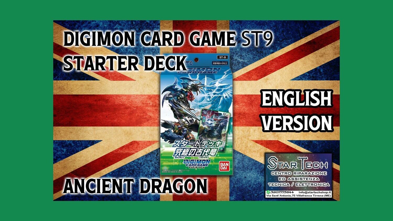 DIGIMON CARD GAME ST9 StarterDeck ANCIENT DRAGON