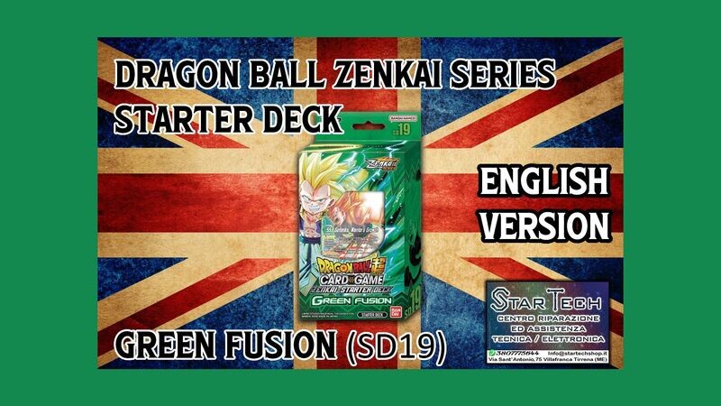 Dragon Ball Super Zenkai Series Starter Deck (SD19) Green Fusion (EN)