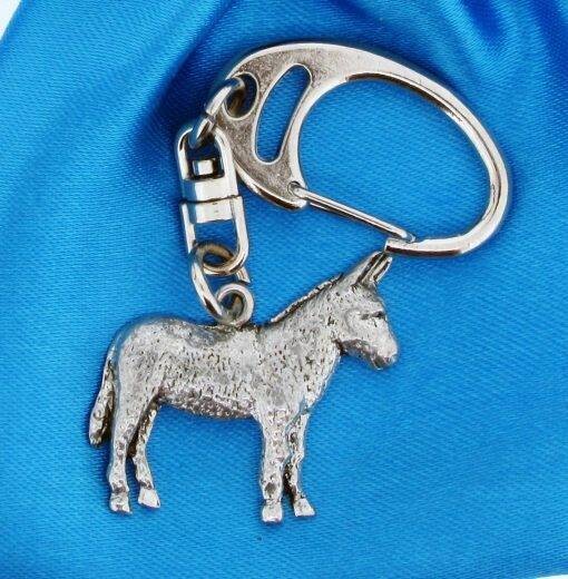 Pageant Pewter Keyring Animal Silver