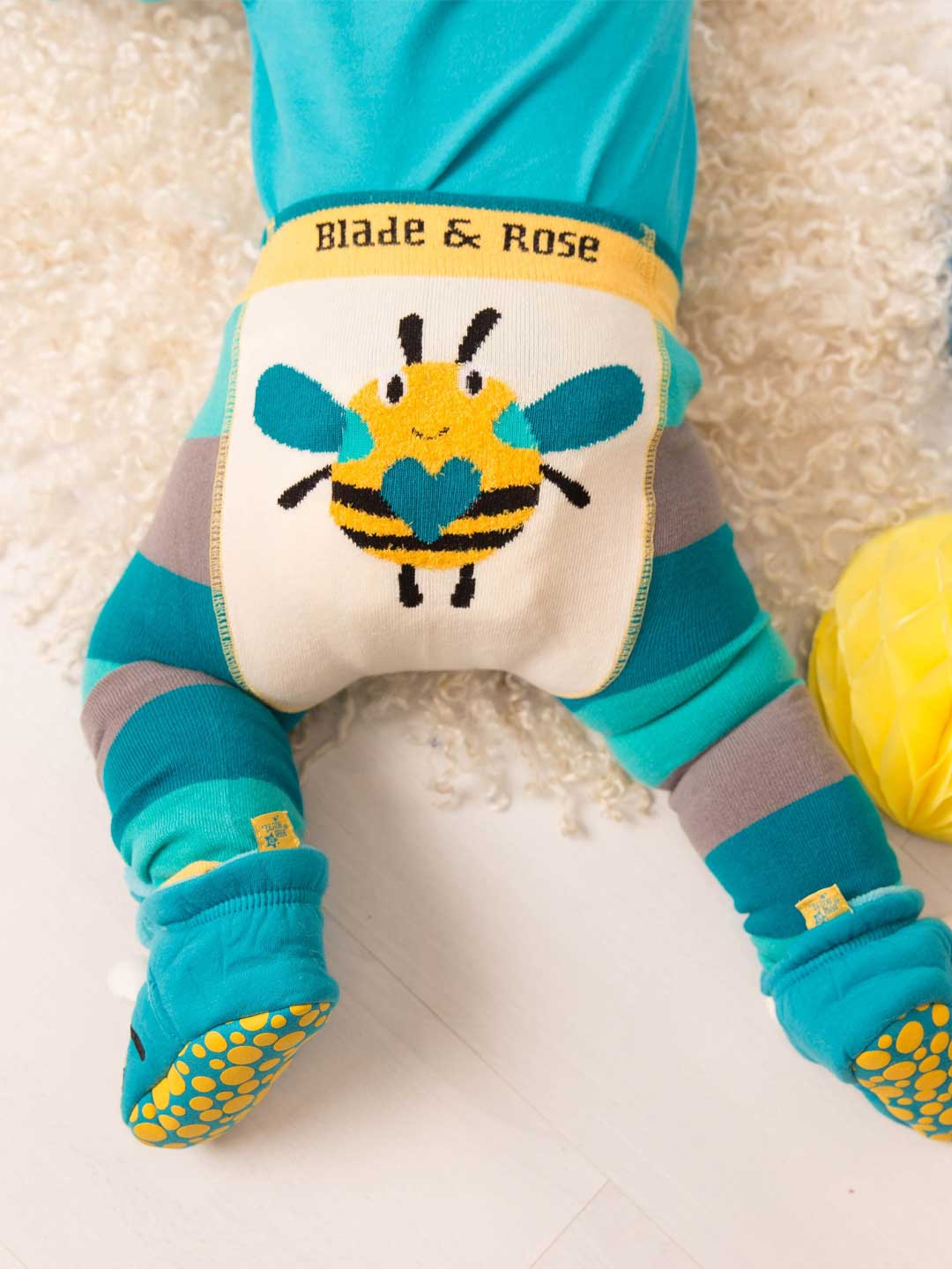 Blade & Rose Buzzy Bee Leggings 6-12 Months