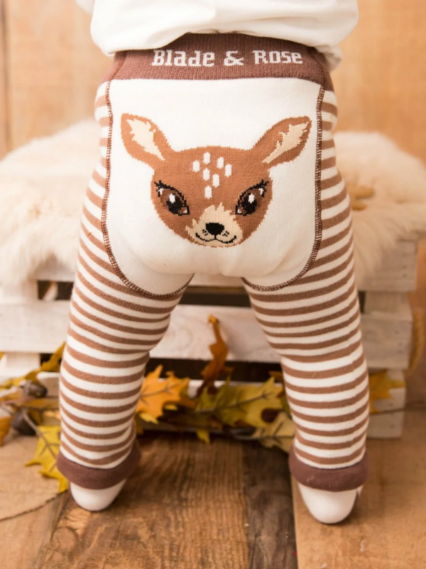 Fifi the Fawn Leggings; by Blade & Rose (0-6mths)