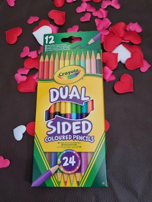 Crayola 12 Dual Sided Coloured Pencils