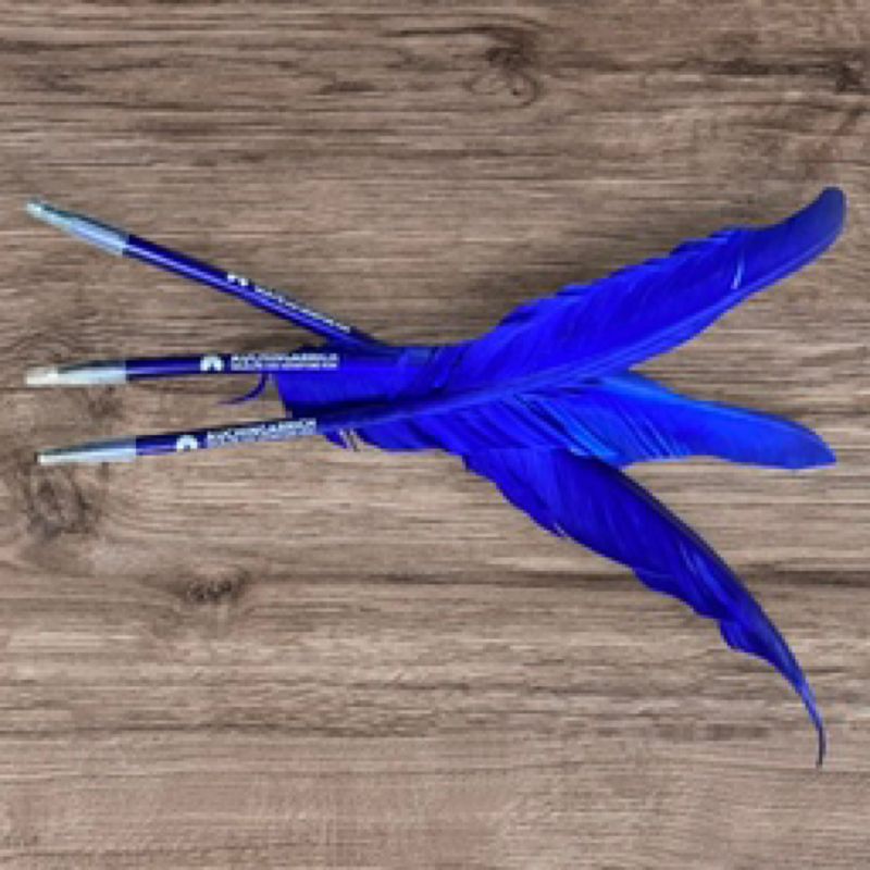 Auchingarrich Feather Pen (Blue)