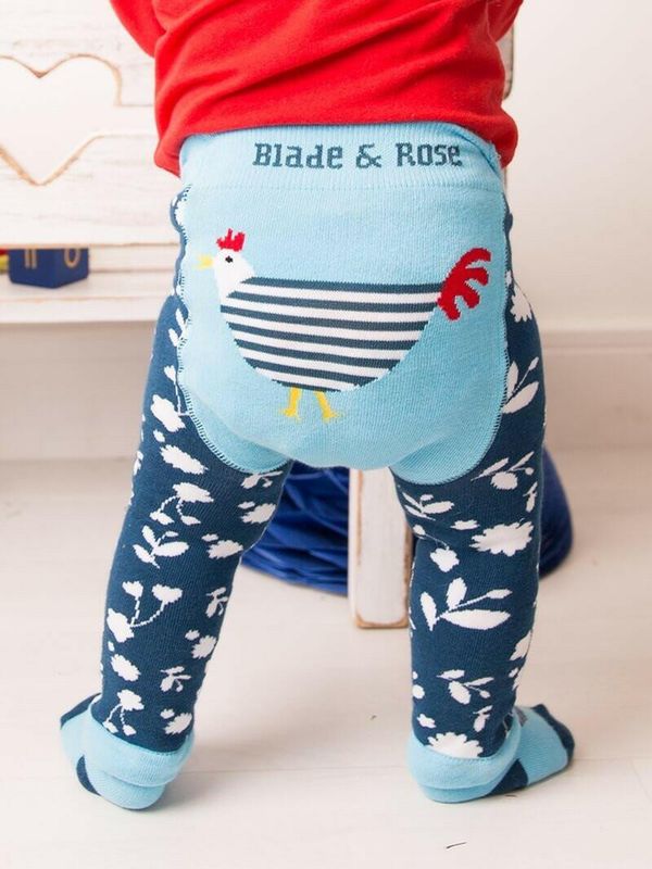 Stella the Hen Leggings; by Blade & Rose (0-6mths)