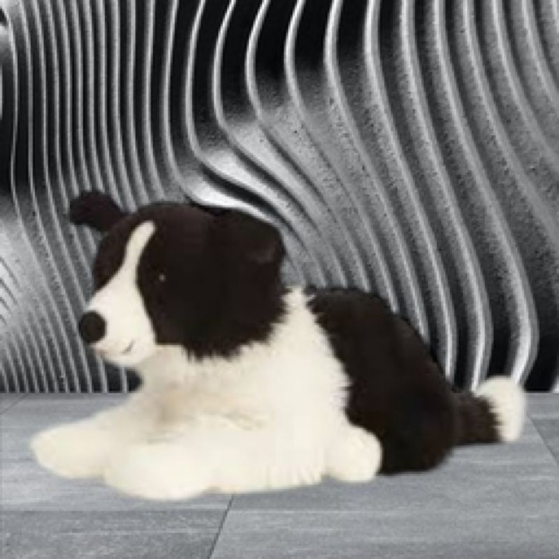 Giant Benny the Border Collie Soft Toy (66cm!)