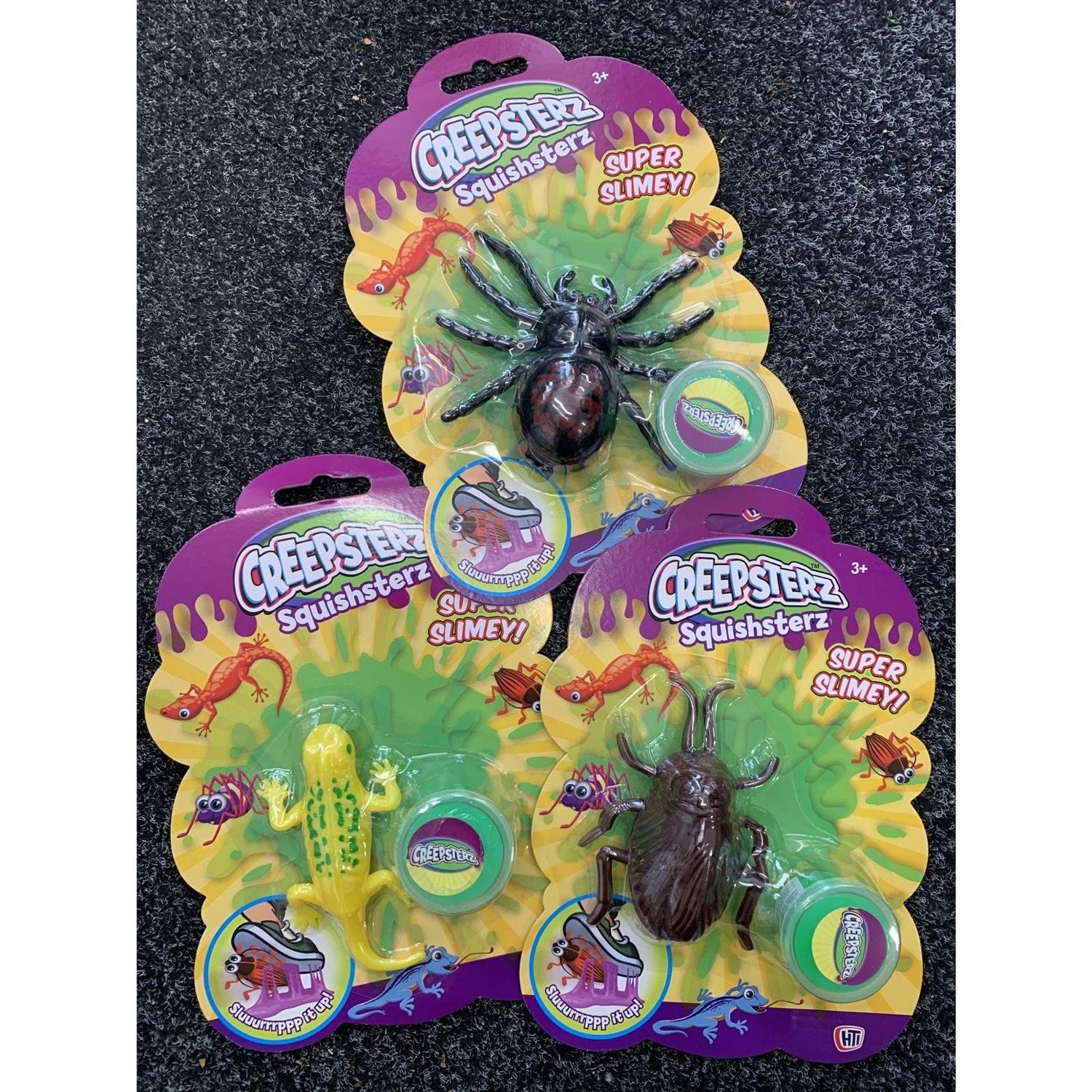 Creepsterz Squishsterz Assorted - Super Slimy!