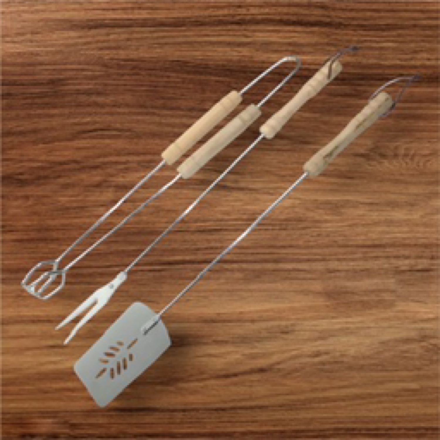 3 Piece BBQ Tool Set