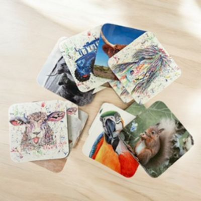 Coasters, Cork (made by Mary-Jane)